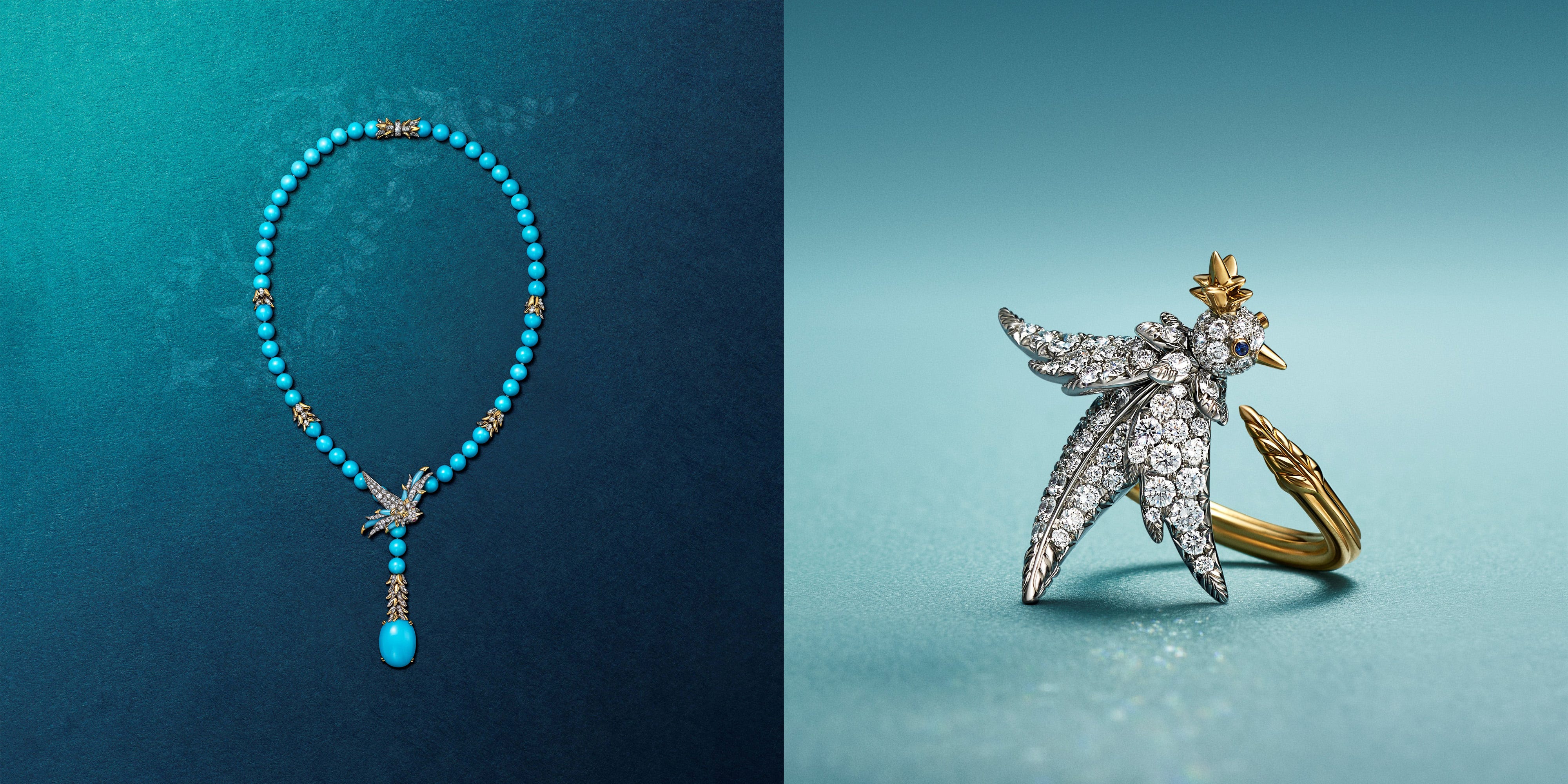 ティファニーが伝説的なブローチ「バード オン ア ロック」から着想を