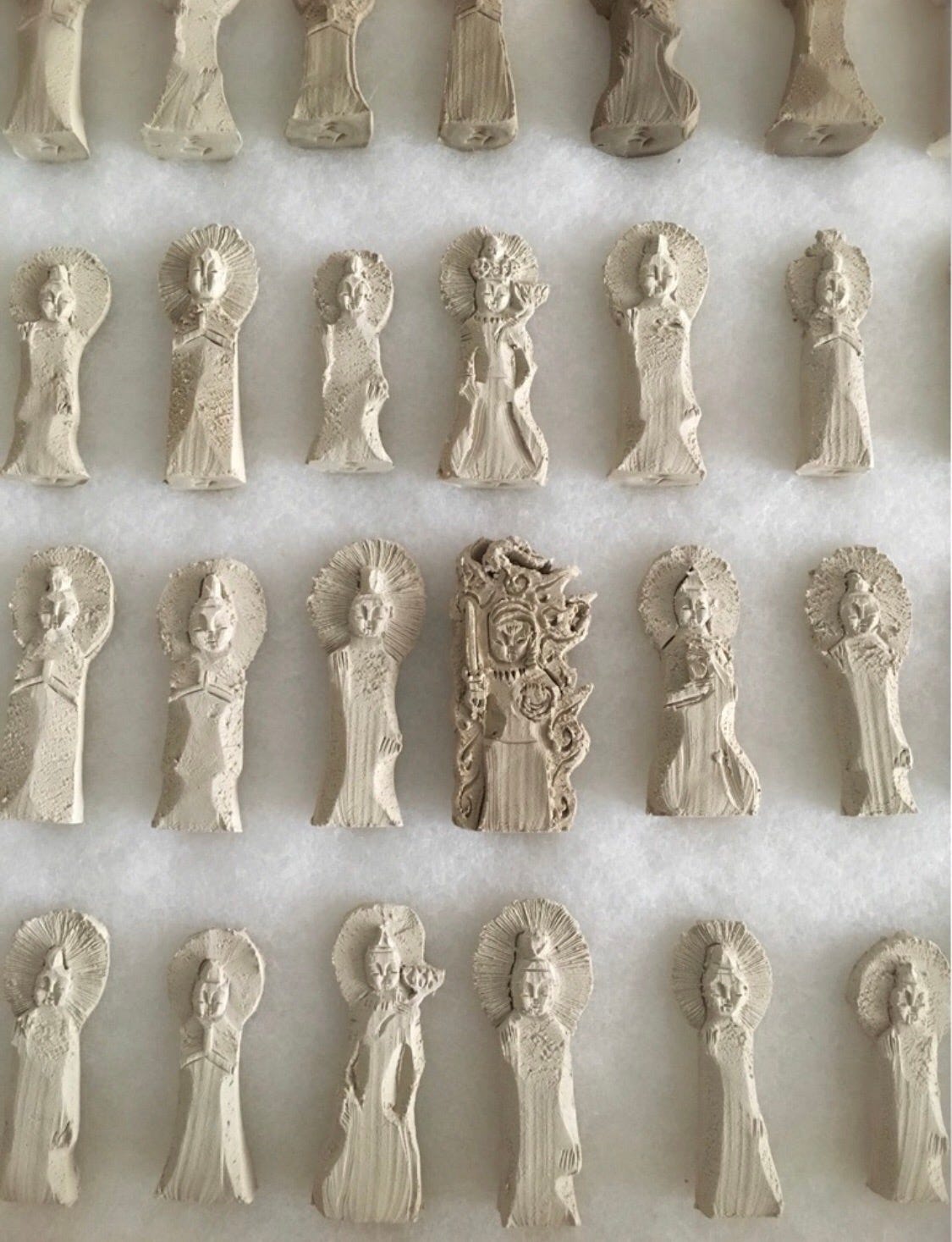 二見光宇馬 陶仏 仏像 仏様 焼物 オブジェ 二見光宇馬 陶仏 仏様 仏像