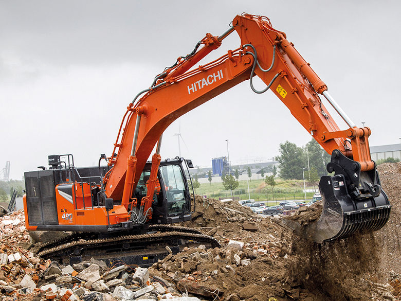 HITACHI ZAXIS 95US-7 & ZW310-7 セット HITACHI ZAXIS 95US-7 & ZW310