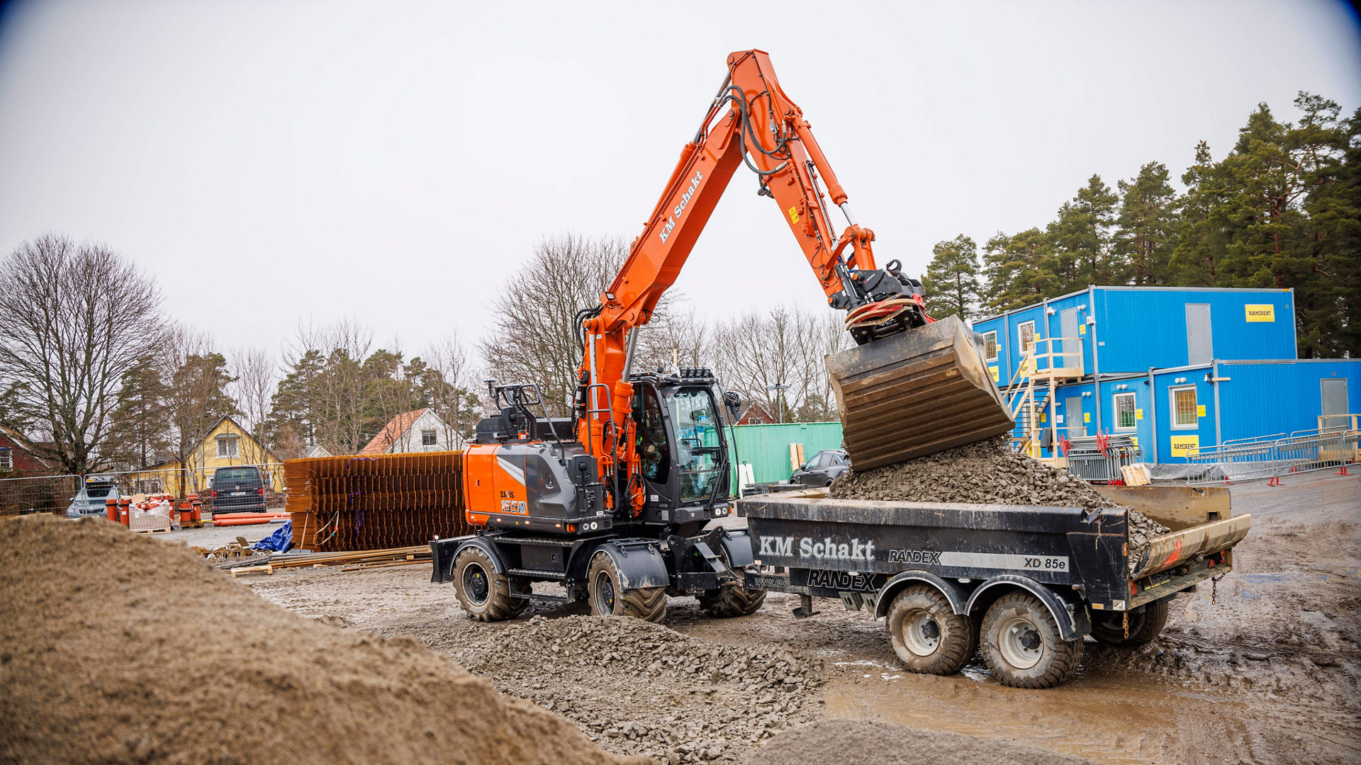 ZX155W-7 wheeled excavator proves to be a reliable acquistion