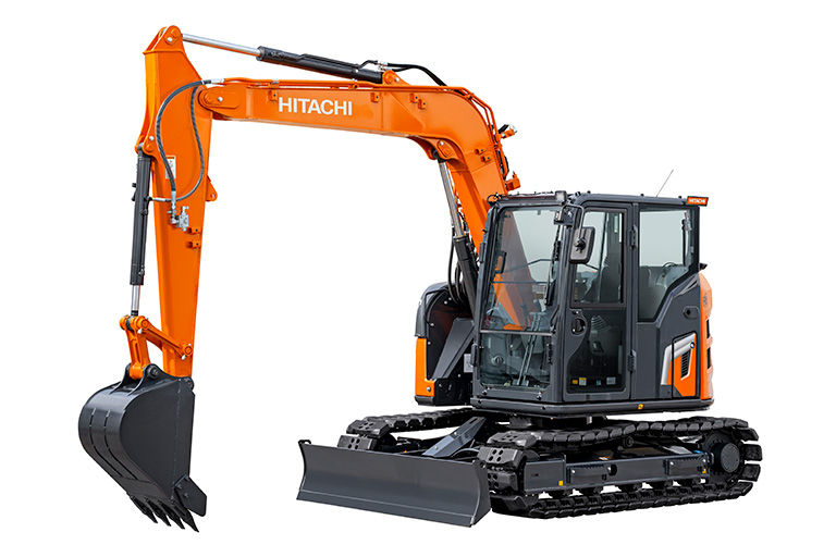 HITACHI ZAXIS 95US-7 & ZW310-7 セット HITACHI ZAXIS 95US-7 & ZW310