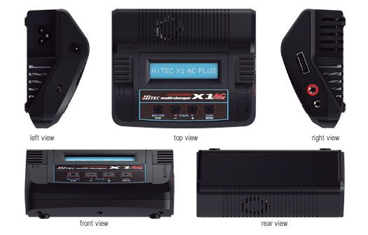 multi charger X1 AC plus 充放電器 | Hitec Multiplex Japan Inc.