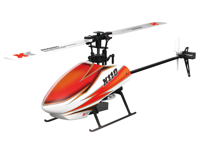 6CH ブラシレスモーター 3D6Gシステムヘリコプター [K110-B] プロポ