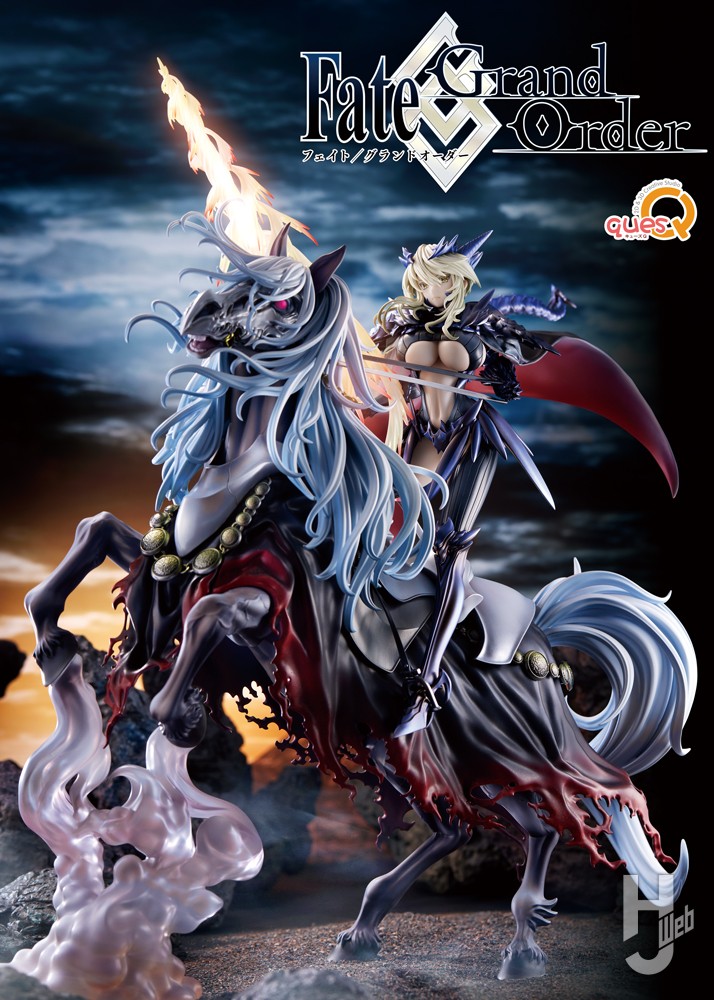 圧巻！ランサー／アルトリア・ペンドラゴン〔オルタ〕、第三再臨姿で