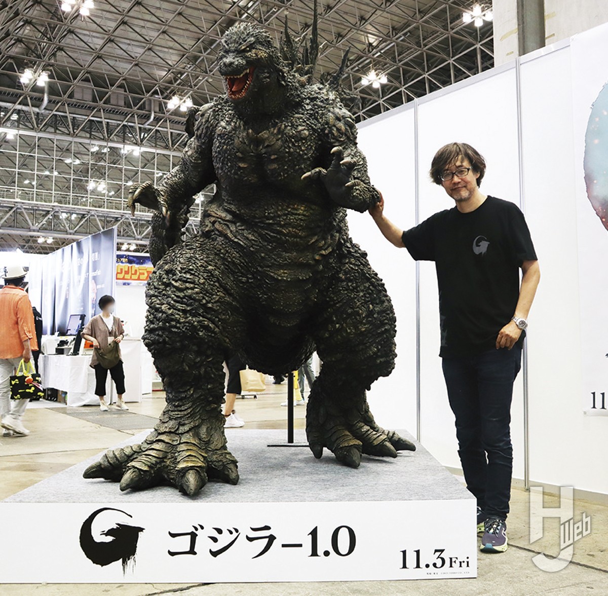ゴジラ-1.0』ゴジラビジュアル＆関連商品情報！ 開催中「映画監督 山崎