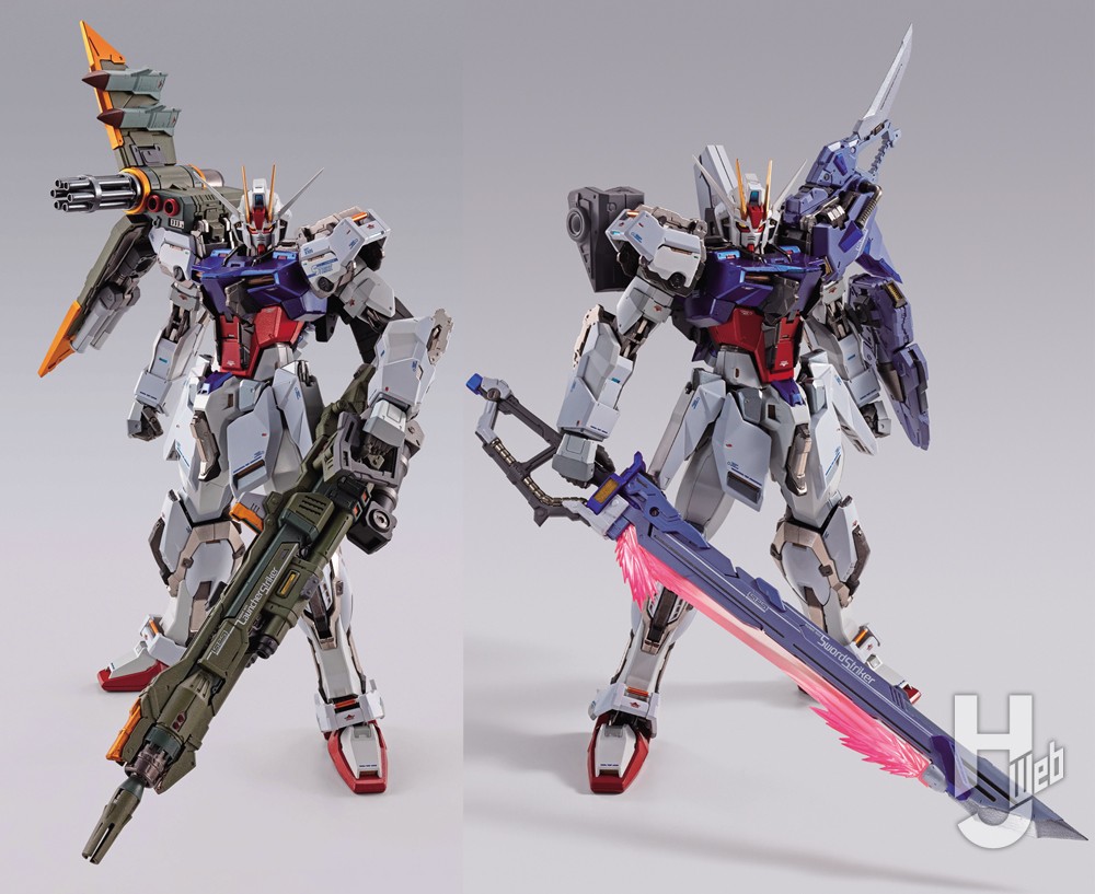 L BUILD メタルビルド ストライクガンダム＋ストライカー3種セット
