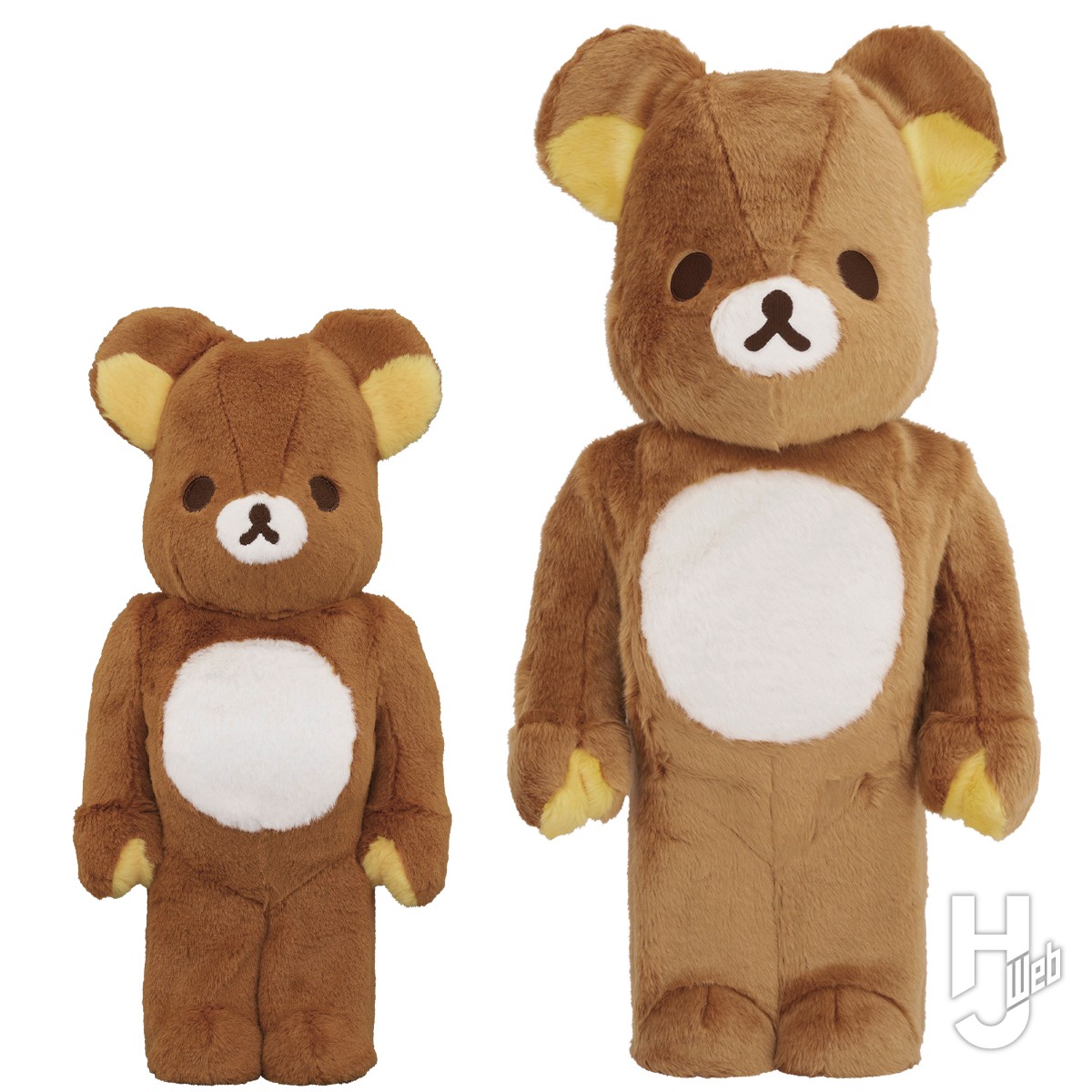 BE@RBRICK最新情報】「リラックマ」が着ぐるみver.で登場