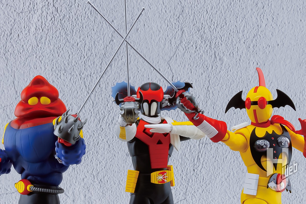 唸れジャンケル！我らアクマイザー3！！ザビタン、イビル、ガブラが