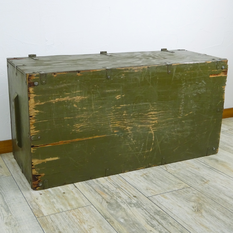 ビンテージ 米軍 US ARMY 希少 フットロッカ－ トランクBOX ビンテージ