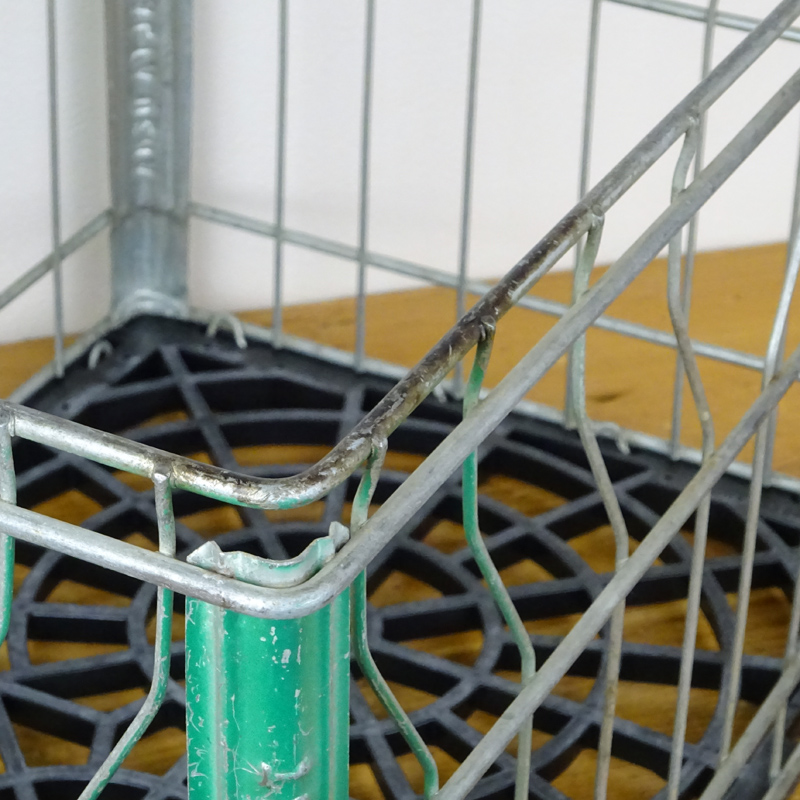 英国vintage ヴィンテージ ボトルラック ENGLAND クレートBOX 英国