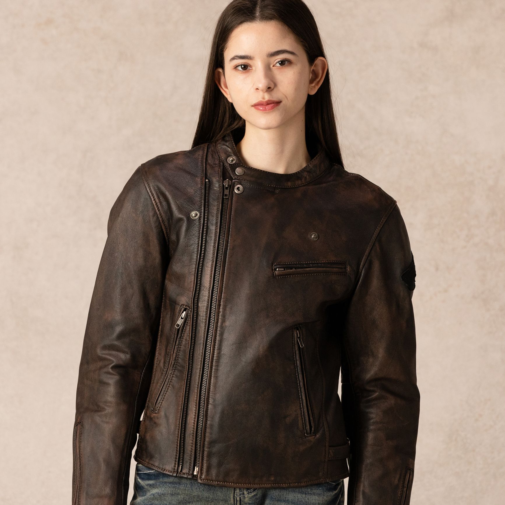 ゴートスキンダブルジャケット(S ブラウン): ウェア・グッズ｜HondaGO