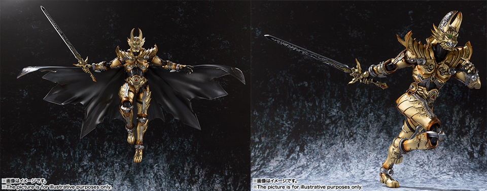 バンダイ：魔戒可動「黄金騎士 ガロ（冴島鋼牙）」