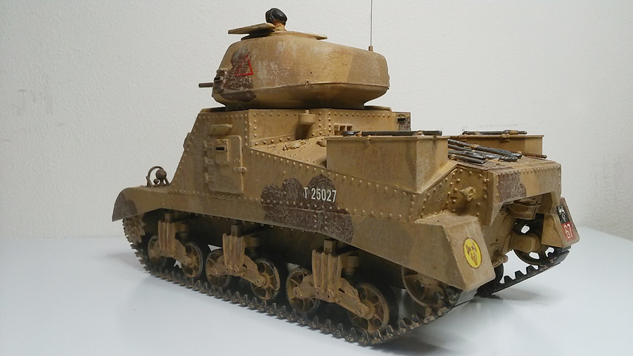 タミヤ：1/35MMシリーズNo.41「イギリス陸軍M3グラントMk.Ⅰ中戦車」