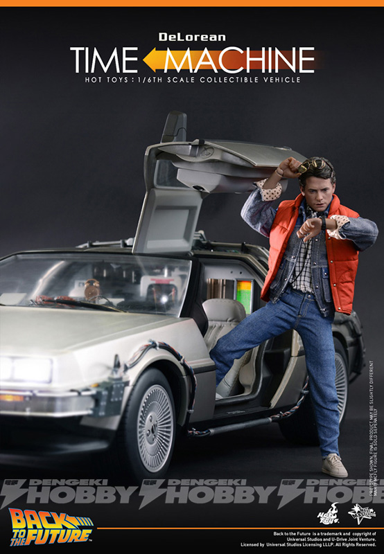 HotToys デロリアンPart1 1/6 バック・トゥ・ザ・フューチャー Hot
