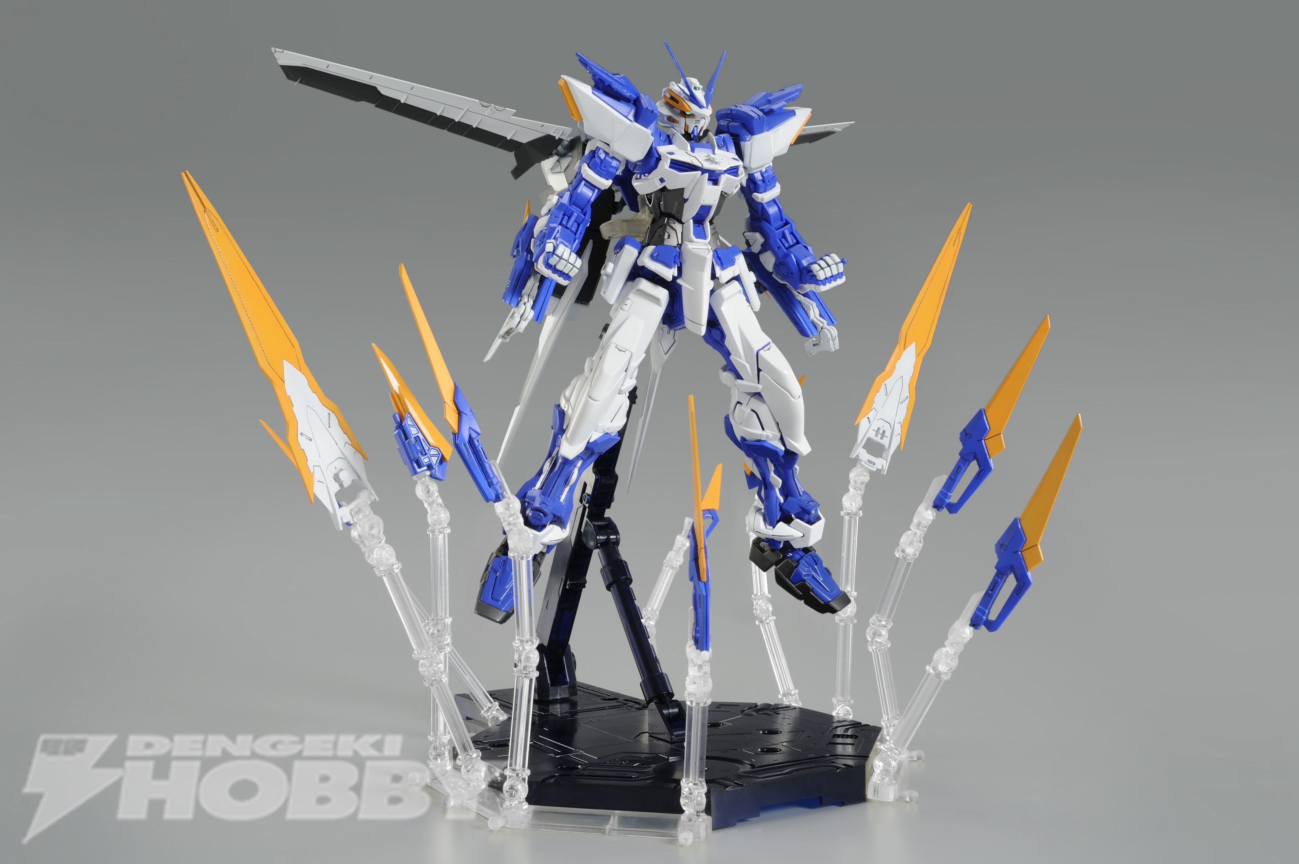 MG ガンダムアストレイ ブルーフレームD」用ディスプレイセットが只今