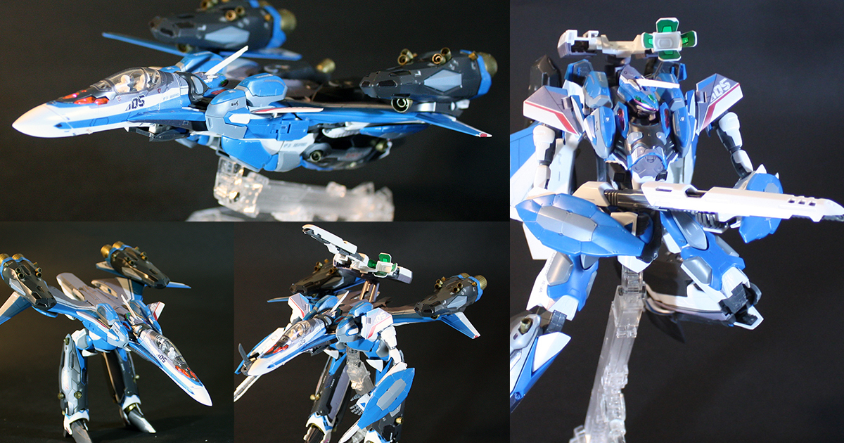プラモデル新作レビュー】1/72 VF-31J スーパージークフリード（ハヤテ