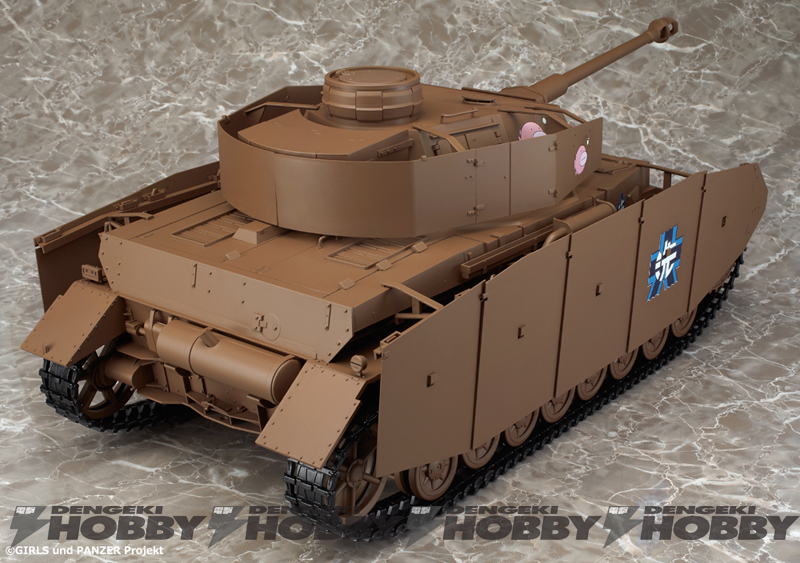 ガルパン劇場版』BD発売に合わせ「figma Vehicles IV号戦車H型（D型改