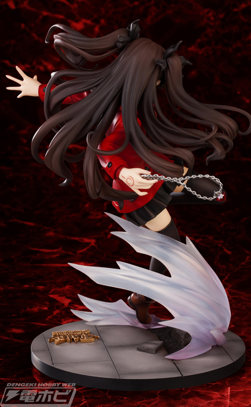 Fate/stay night [Unlimited Blade Works]』遠坂凛が躍動感溢れる姿で