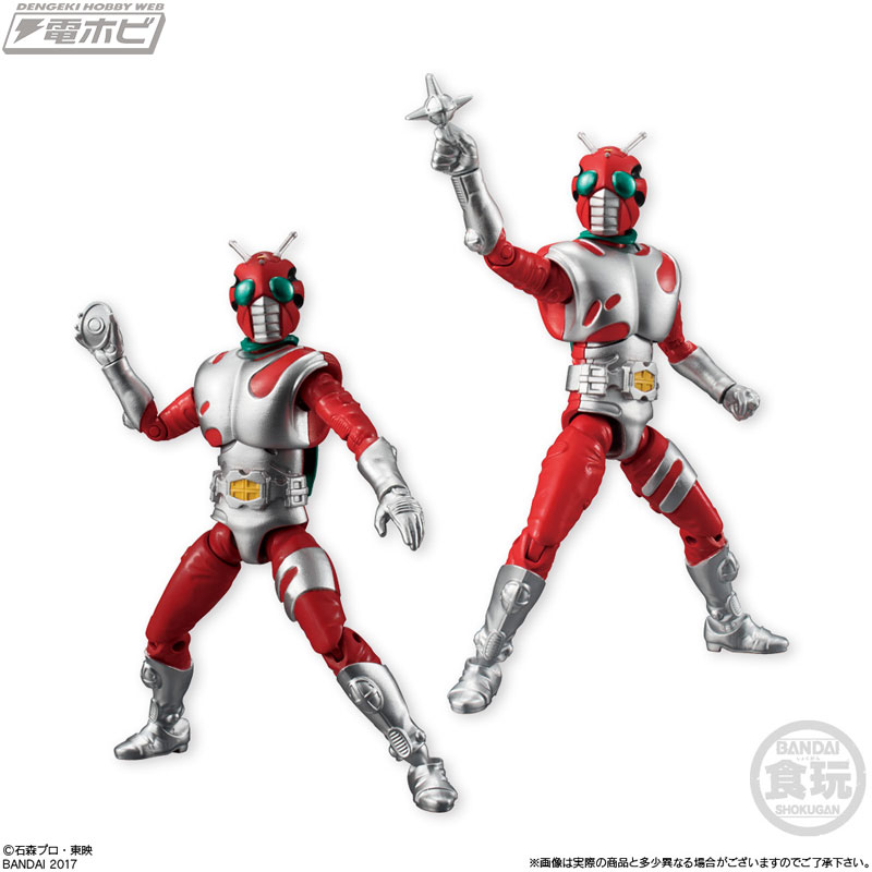 食玩「SHODO仮面ライダーVS」シリーズ第8弾に「ZX」をはじめ新ライダー