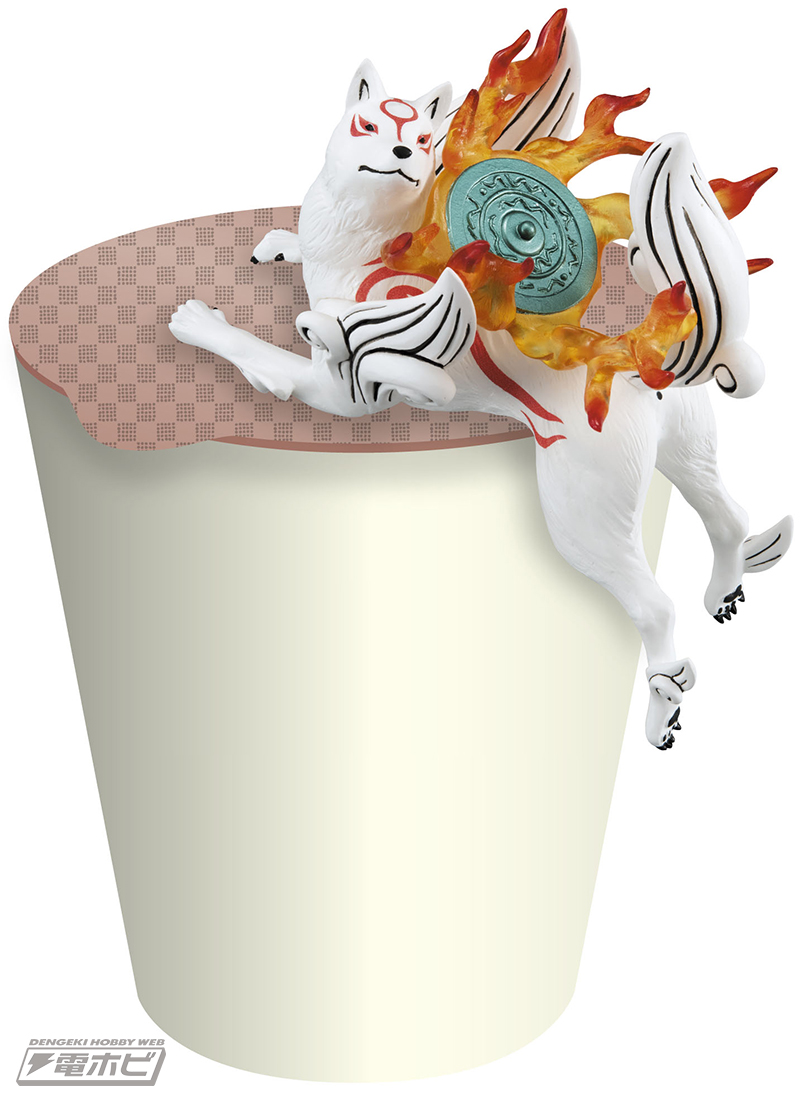 大神&大神伝ぬーどるストッパーぷちフィギュア全3種セット アマテラス