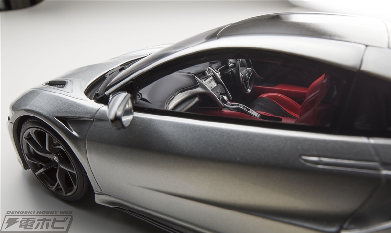 限定400】京商 samurai 1/18 Honda NSX シルバー