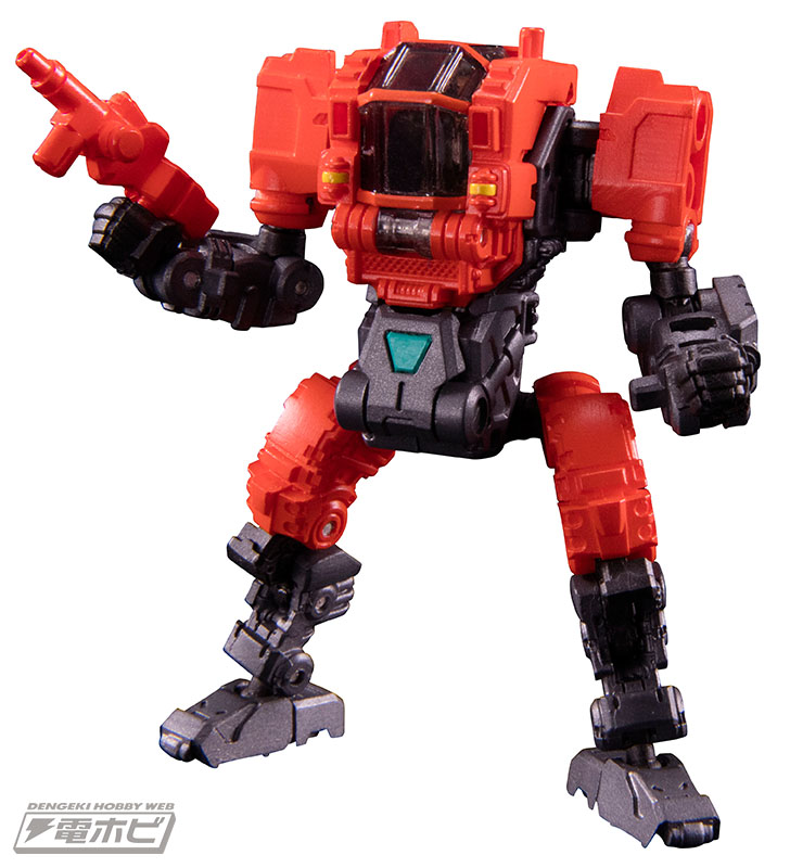 全高66ミリ！オレンジ色の新型スーツ「ダイアクロン DA-22 パワード