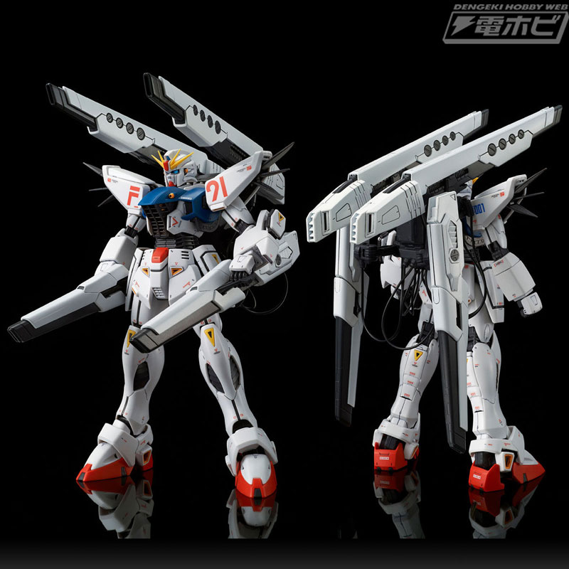 ガンプラ「MG 1/100 ガンダムF91 Ver.2.0 バックキャノン装着型