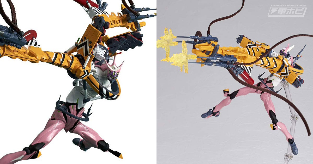 特報映像版「エヴァンゲリオン8号機β 臨時戦闘形態」が可動フィギュア
