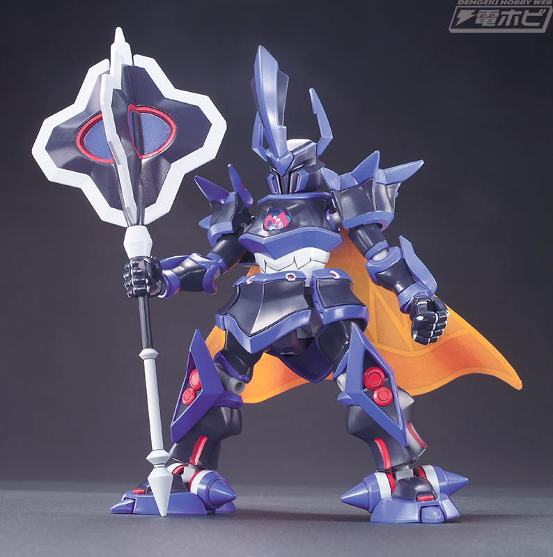 ダンボール戦機』プラモデル新シリーズに最強の皇帝「LBXジ