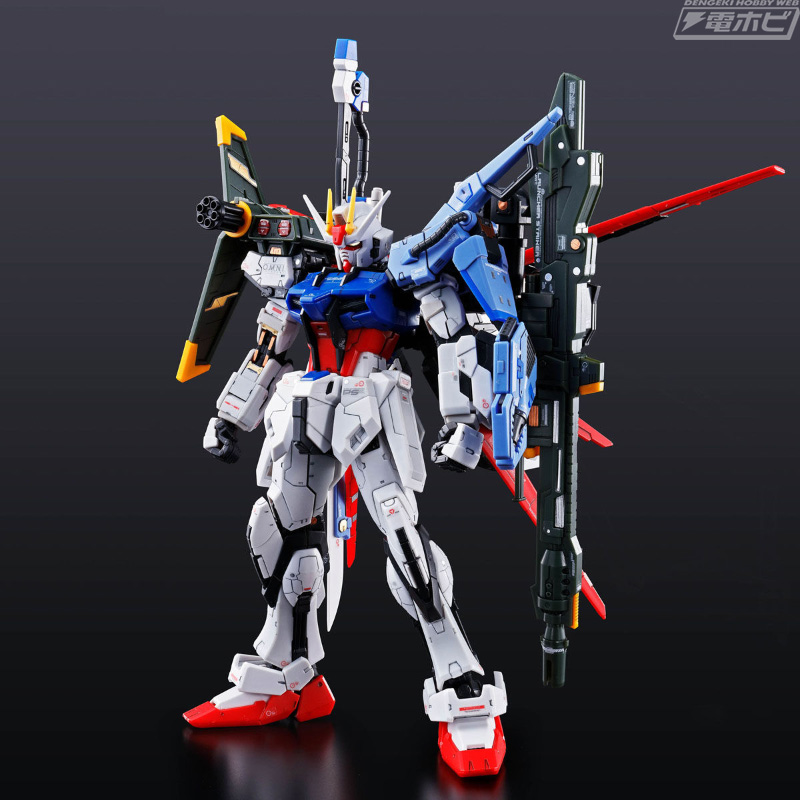 ガンダムSEED』のガンプラ「RG パーフェクトストライクガンダム」や
