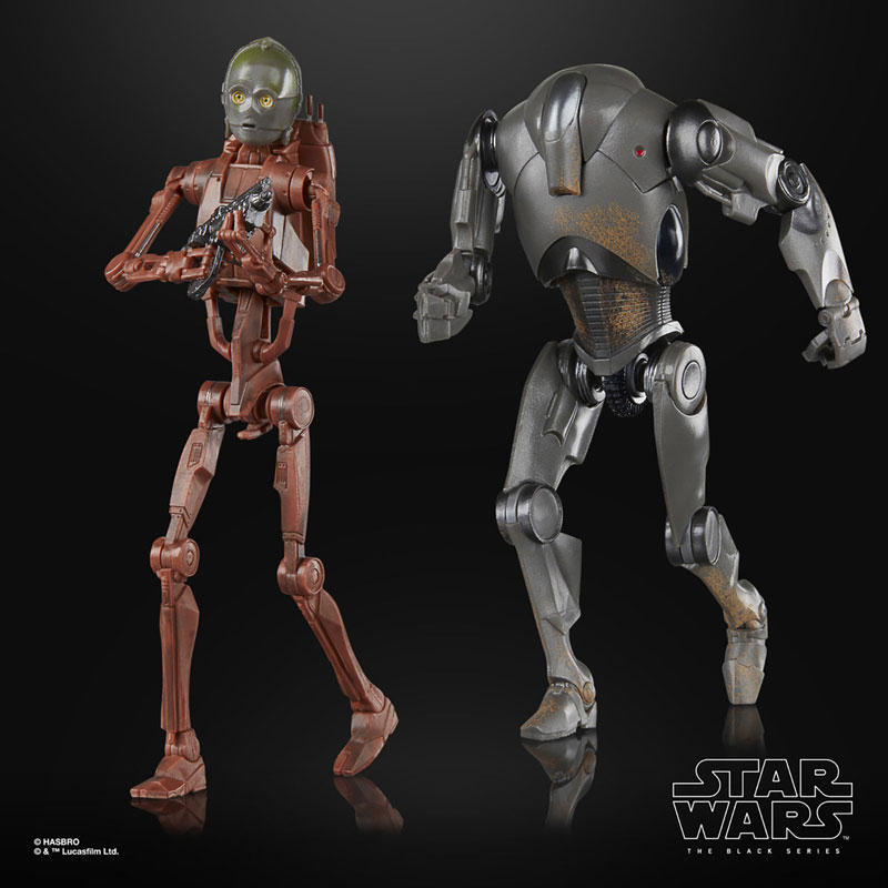 スター・ウォーズ エピソード2』バトル・ドロイドボディのC-3PO＆