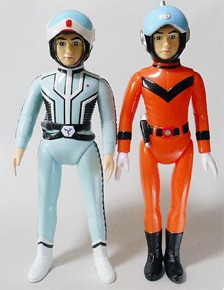 ブルマァク デラックス マット隊員 可動 ソフビ DX MAT隊員 当時物