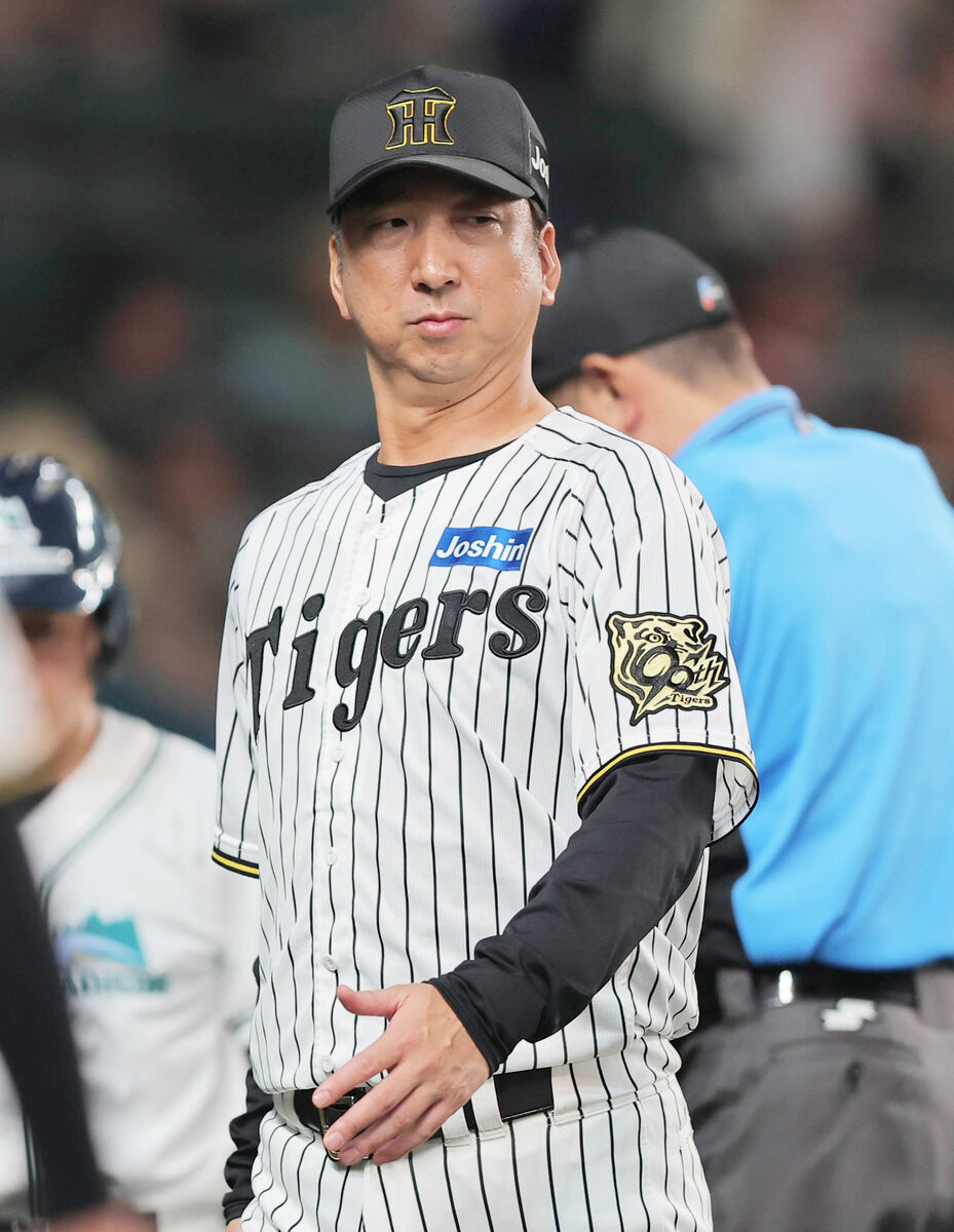 阪神】藤川球児監督、才木浩人の完封に「投球フォームが改善。後半