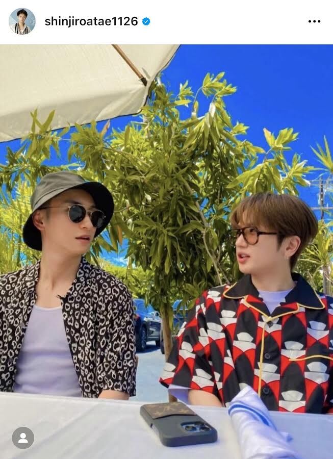 與真司郎、西島隆弘とのAAAショットにファン歓喜「久々のたかじろ