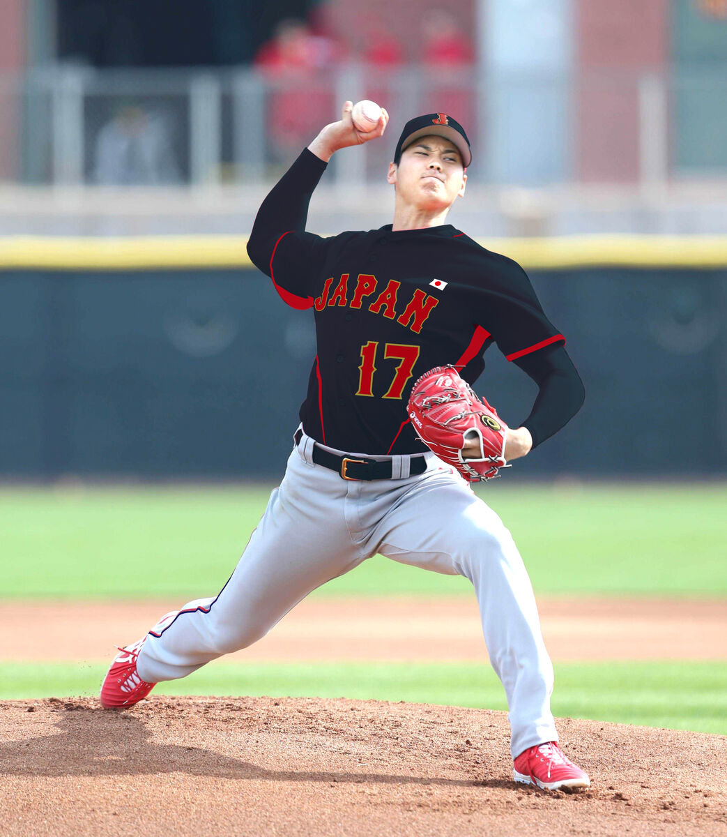 WBC 侍ジャパン ユニフォーム 大谷翔平 16 ビジター WBC2023 侍