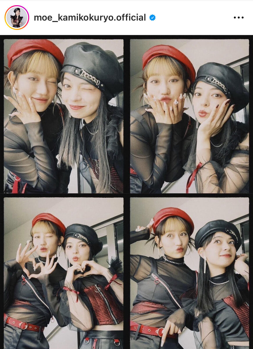 アンジュルム・上國料萌衣、卒業発表メンバーとの2ショ披露に「永遠に