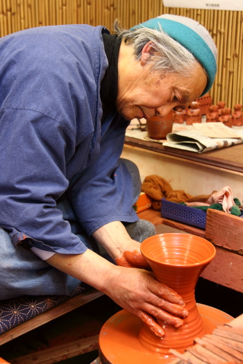 渡辺陶三 佐渡無名異焼 : お茶専門店HOJO