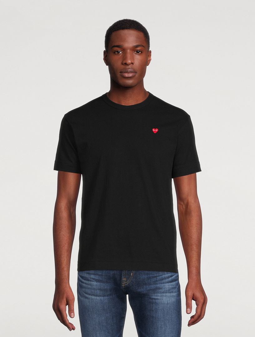 COMME DES GARÇONS PLAY Cotton Heart T-Shirt | Holt Renfrew