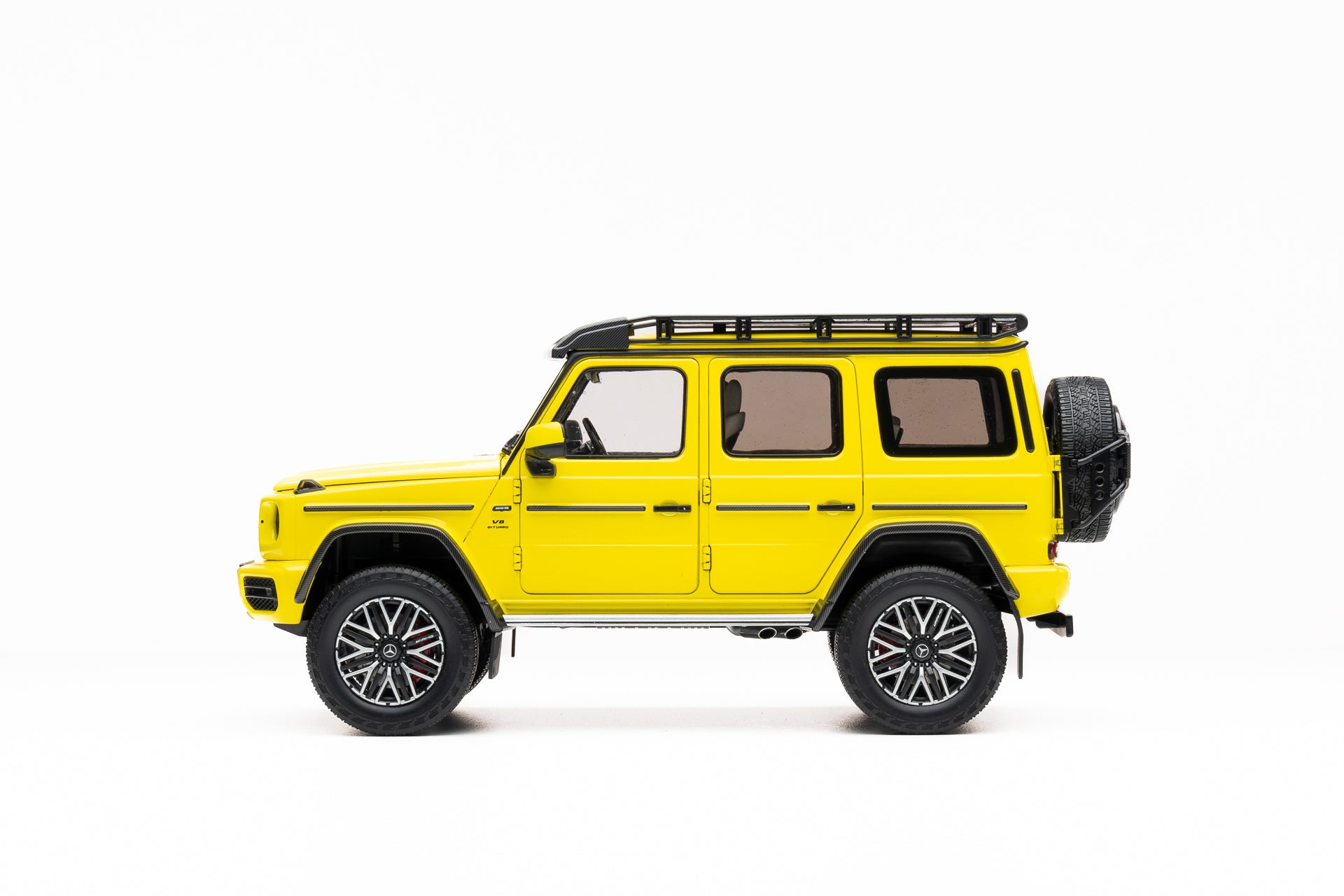 KengFai 1:18 Mercedes-AMG G63 4x4² Yellow – Horizon Diecast