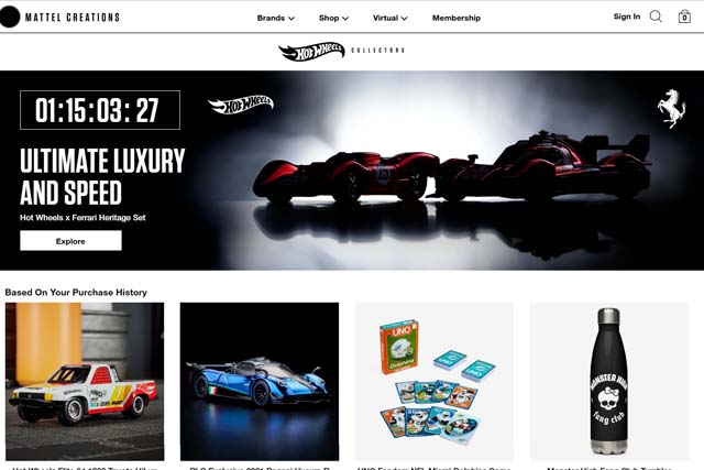 ホットウィール Ferrari Heritage Set フェラーリ RLC Hot Wheels x