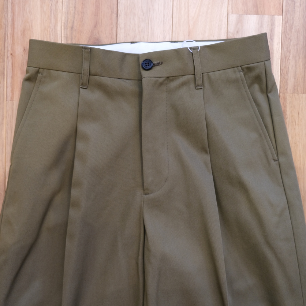 COTTON 1TUCK TROUSERS (213-60502) | UNIVERSAL PRODUCTS / パンツ