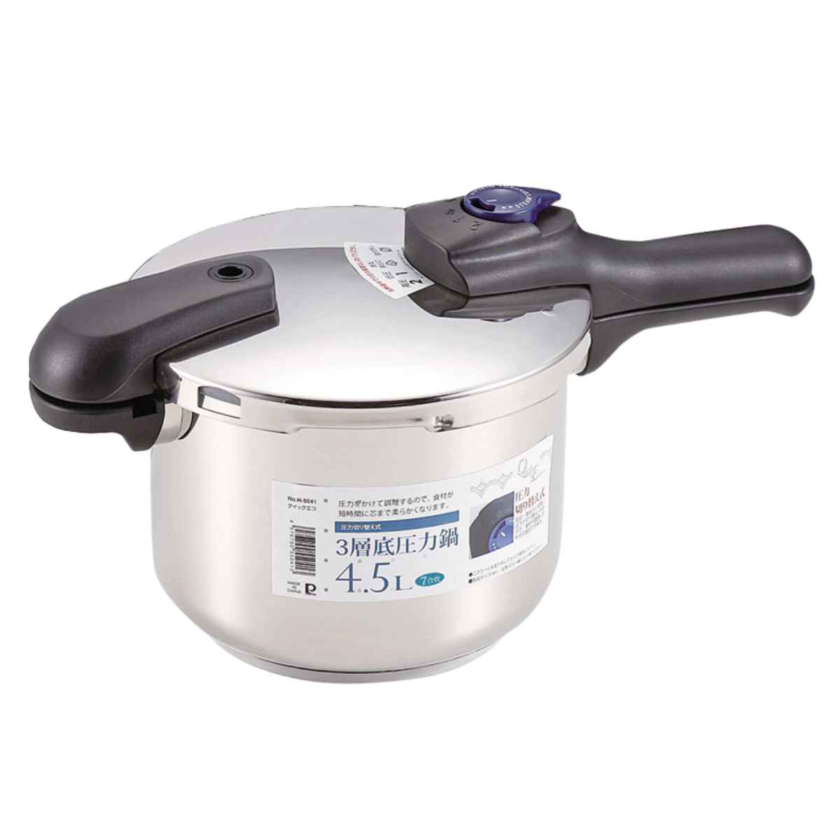 D＆S 家庭用マイコン電気圧力鍋 4.0L レシピブック付き STL-EC50