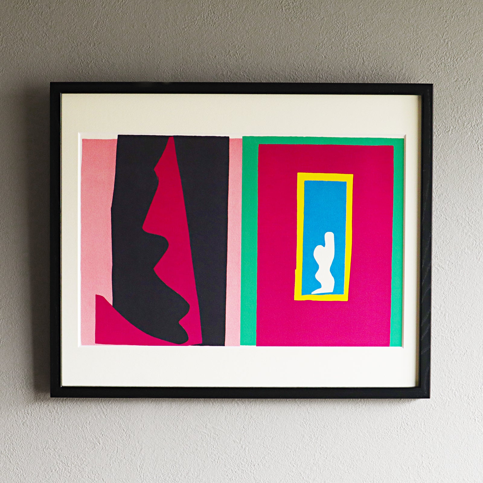 アンリ・マティス 版画集『ジャズ』「運命」アートポスター（フレーム