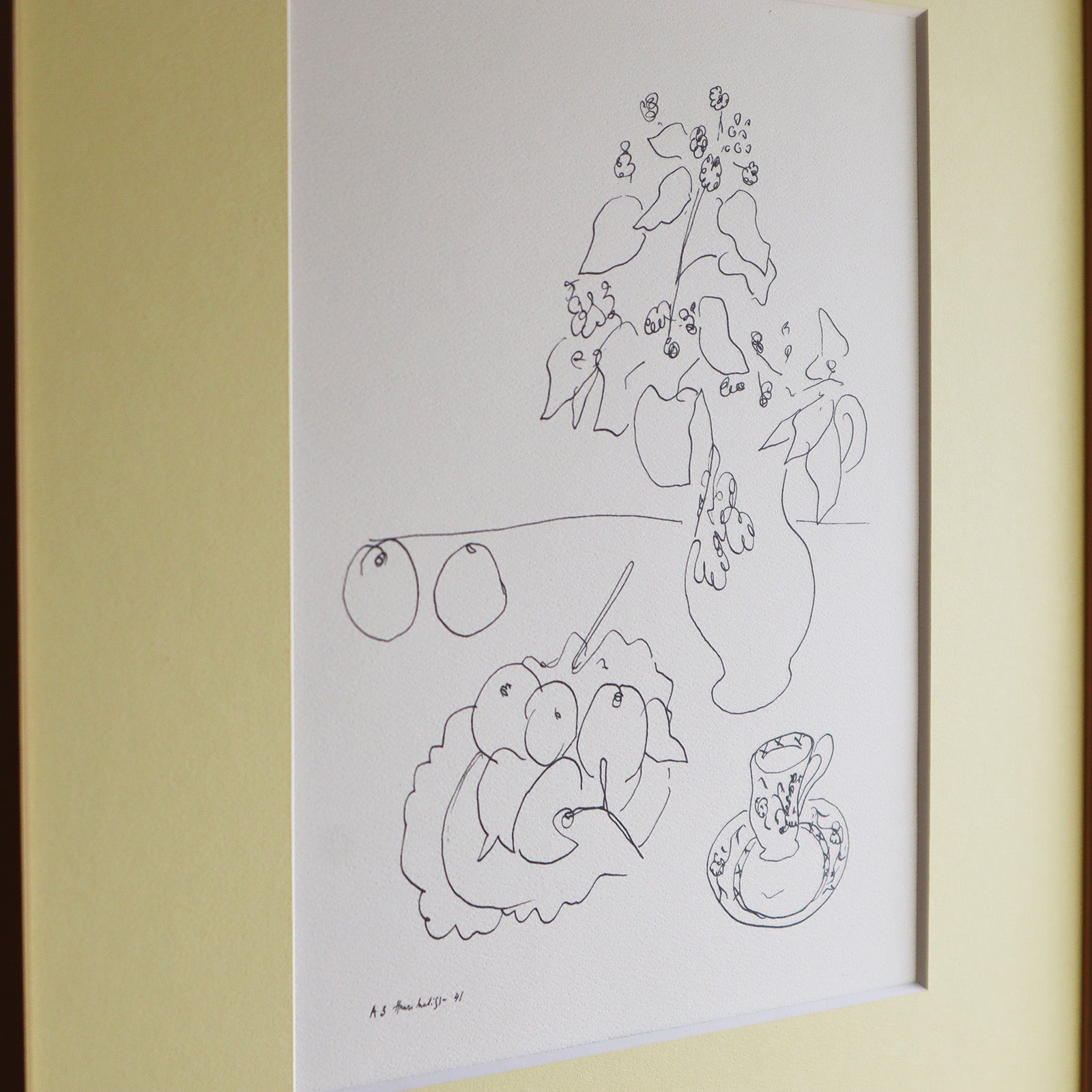 谷内正達 手摺木版画「おじぞうさまと椿」限定50 額装 B 谷内正達 手摺