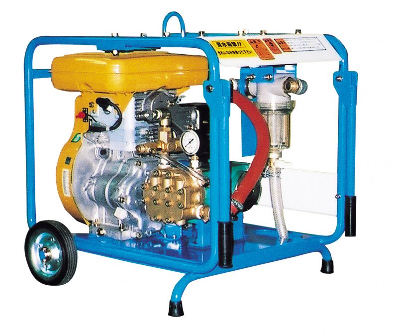 8. ツルミ ガソリンエンジン 式高圧洗浄機 HPJ-5ESM 直送品】 ツルミ