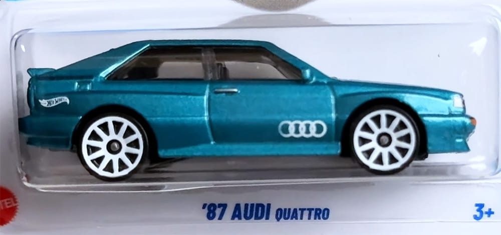 87 AUDI Quattro ミニカー 87 Audi quattro - 2025 Super Treasure Hunt