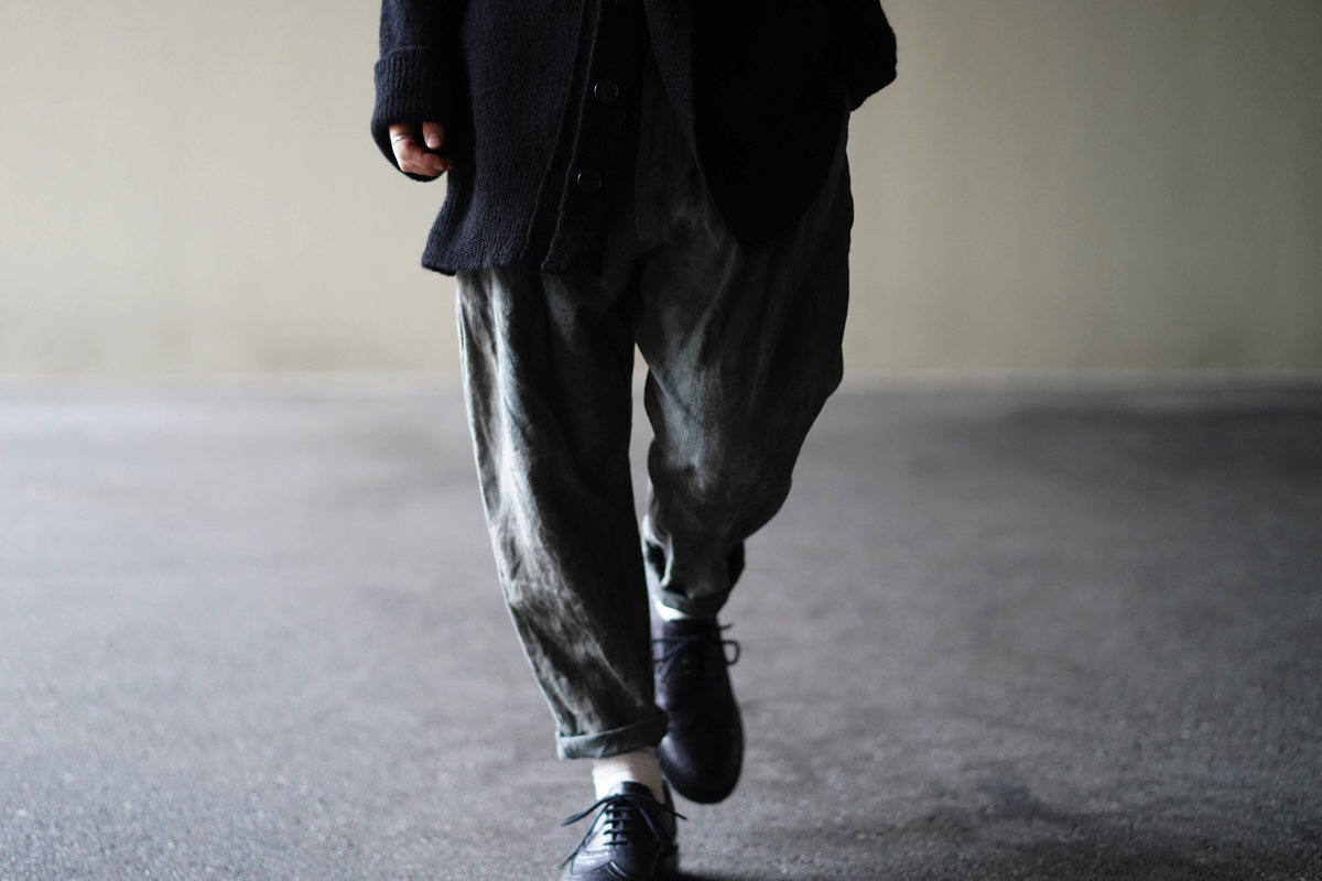 ARAKI YUU 19S/S Cropped Pants | HUES 福岡セレクトショップ