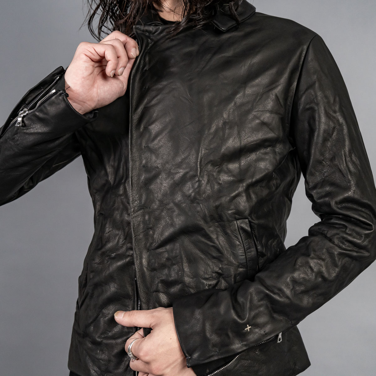 m.a+のレザーライダース | HUES 福岡セレクトショップ