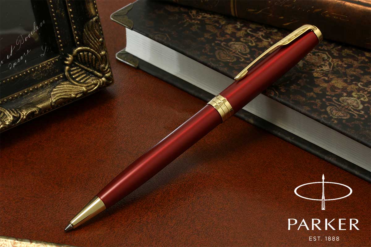 パーカー（PARKER） ボールペンソネット レッドGT ボールペン