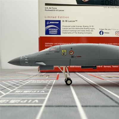 Herpa Wings 1/200 USAF B-1B Lancer, alloy bomber model 572903 | eBay